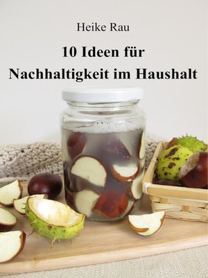 cover image of 10 Ideen für Nachhaltigkeit im Haushalt